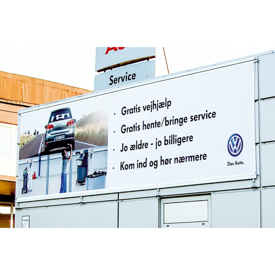 tæmme Banzai Afskrække Banner - Top banner, digitalt print (tekstil) | Signproof.dk