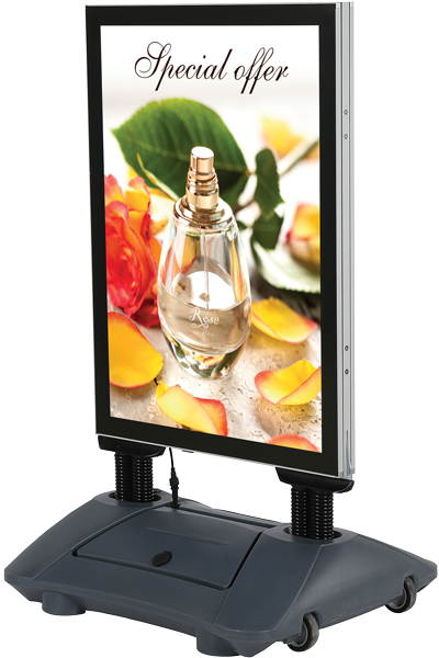 LED Wind-Sign Waterbase A1 - inkl. batteri