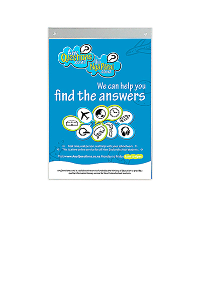 Acrylic Hanging Sign A5 - vertical