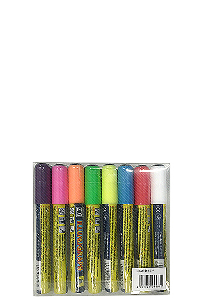 Board Marker 6mm sæt m/8 farver