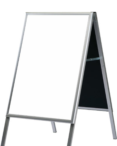A-skilt med  Whiteboard 60x80cm