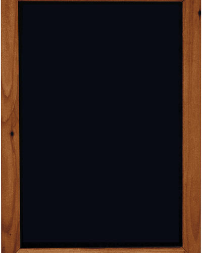 Wood Frame Black Chalkboard 80x120cm