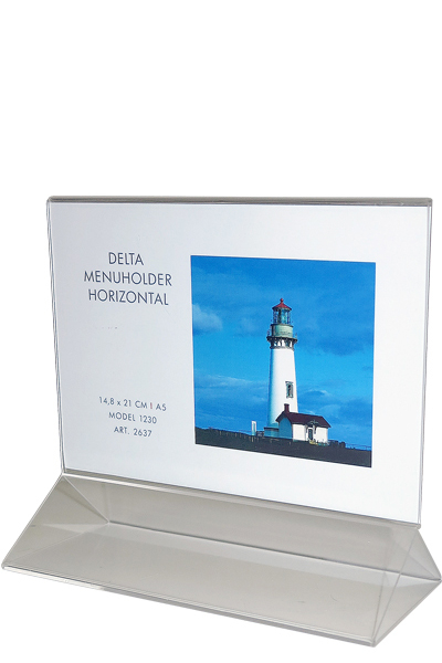 DELTA MENU HOLDER Horizontal A5