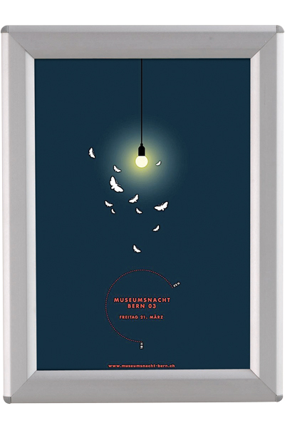 Opti Snap Frame 14 mm gering A4