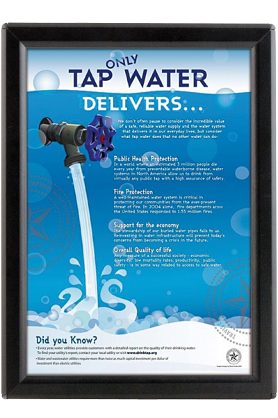 Opti Snap Frame 14 mm gering A4 - black