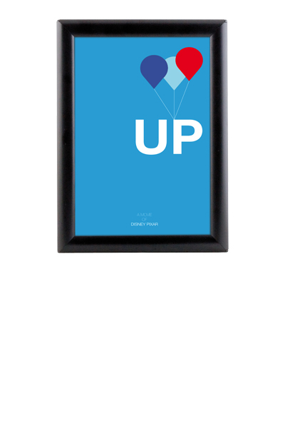 Opti Snap Frame 25 mm gering A3 - black