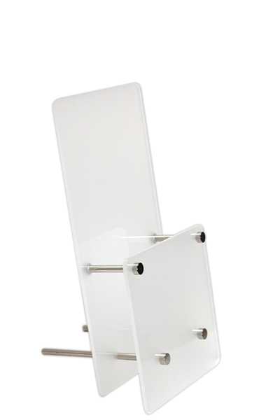 Acrylic Frosted Brochureholder M65