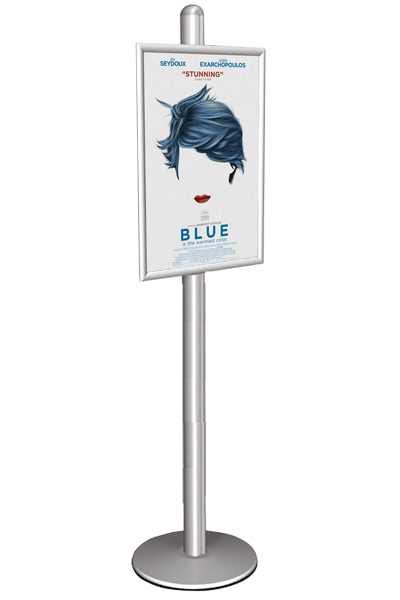 MULTISTAND 9 Enkeltsidet 25mm 1 x 50x70 cm Alu