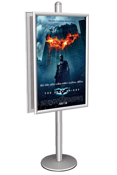 MULTISTAND 10 Dobbeltsidet 25mm 2 x 70x100 cm Alu