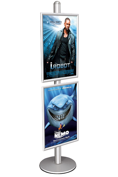 MULTISTAND 11 Enkeltsidet 25mm 2 x 60x85 cm Alu