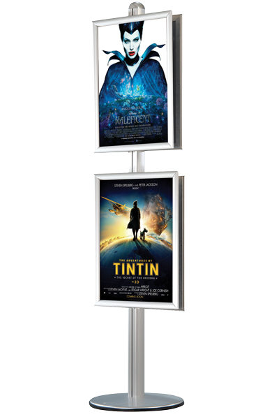 MULTISTAND 12 Dobbeltsidet 25mm  2 x 60x85 cm Alu