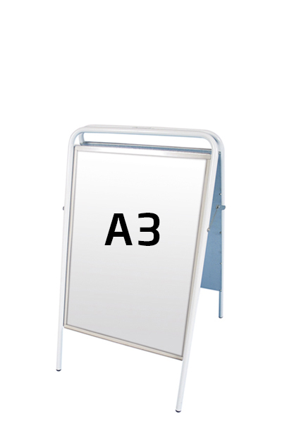 EXPO SIGN gadeskilt A3 hvid