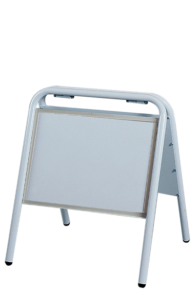 EXPO SIGN gadeskilt A3 vandret hvid m/PET frontplader