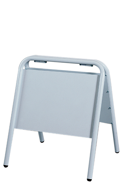 EXPO SIGN gadeskilt  A3 liggende Hvid lakeret bagplade