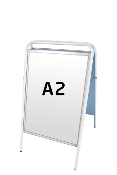 EXPO SIGN gadeskilt 22mm  A2 hvid