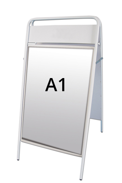 EXPO SIGN gadeskilt 22mm A1 OD hvid