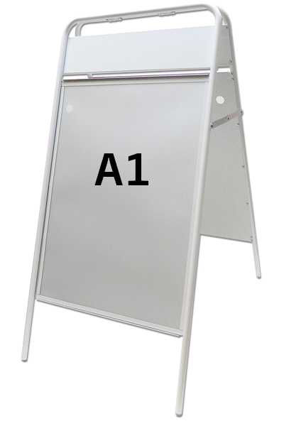 Expo Budget Gadeskilt med logoplade 59