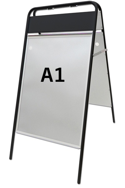 Expo Budget Gadeskilt med logoplade 59