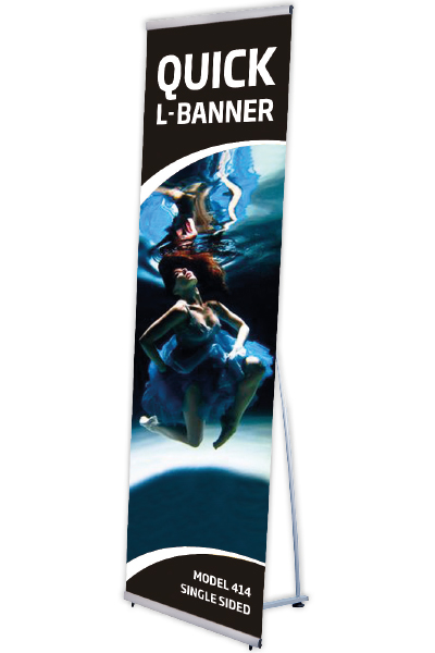 Quickbanner samleled med 2 stilskruer