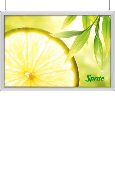 LED Slim Light LUX A0 Double sided - Horizontal -