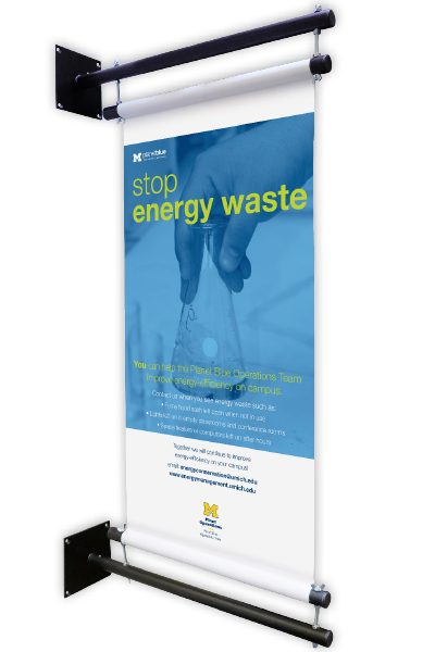 Wall Banner Holder 50cm