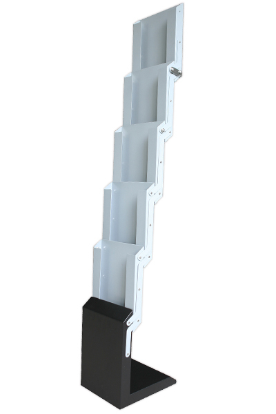 QUICK BROCHURE STAND 5xA4 m/taske
