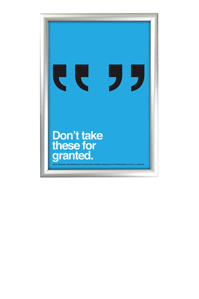 Double Sided Window Frame 32mm (G) 50x70cm alu