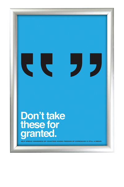 Double Sided Window Frame 32mm (G) 70x100cm alu