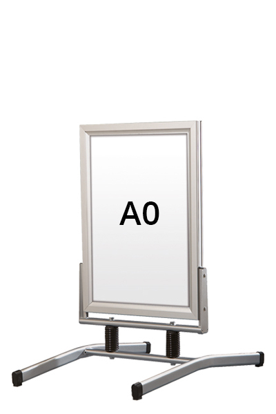 WIND-LINE LUX gadeskilt 45mm (G) A0 alu