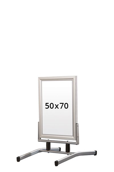 WIND-LINE LUX gadeskilt 45mm (G) 50x70cm alu