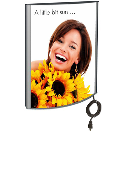 LED CONVEX LIGHTBOX A2 alu