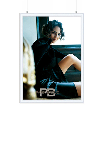 DOUBLE SIDED SNAP FRAME 25mm (G) A3 alu