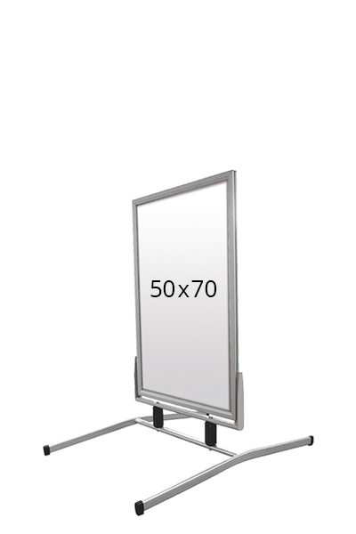 WIND-LINE BASIC gadeskilt 40mm (G) 50x70cm alu