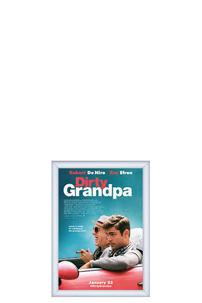 Multistand ALU SNAP FRAME 25mm (G) A3 alu enkeltpakket med beslag