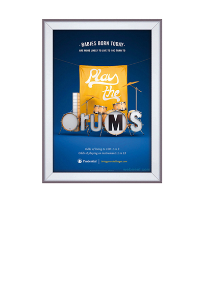 ALU SNAP-FRAME 32mm (G) A2 alu