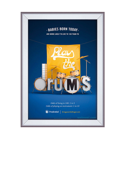 ALU SNAP-FRAME 32mm (G) 50x70cm alu