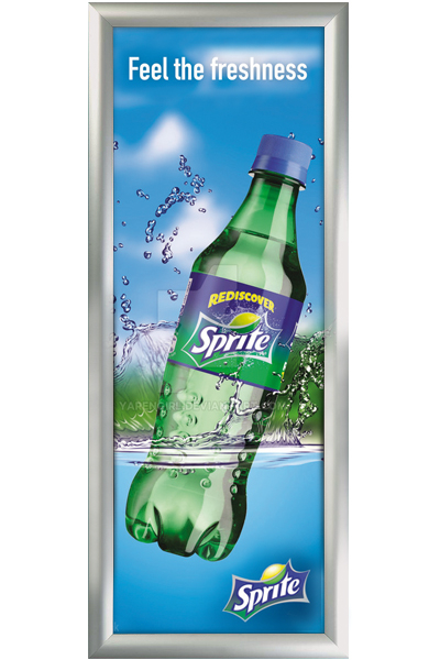 ALU SNAP-FRAME 45mm (G) 70x200cm alu