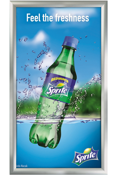 ALU SNAP-FRAME 45mm (G) 100x200cm alu