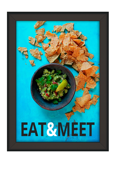 ALU SNAP FRAME 32mm (G) A1 sort