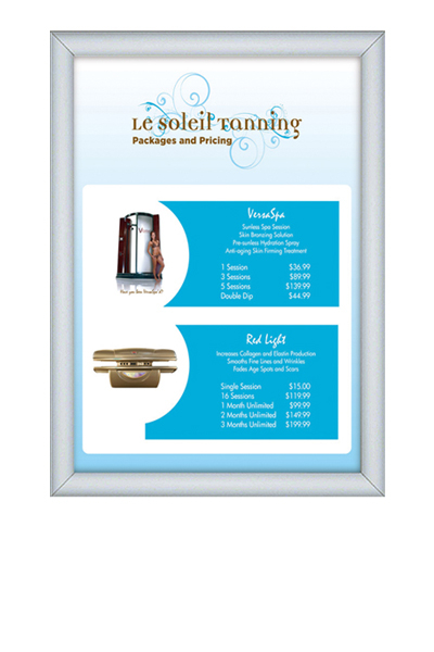 ALU SNAP-FRAME 30mm (G) 50x70cm alu