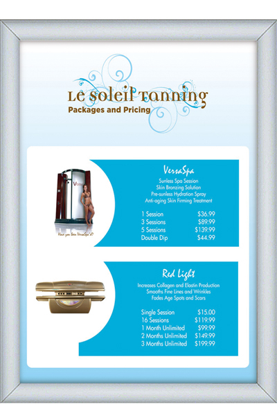 ALU SNAP-FRAME 30mm (G) 70x100cm alu