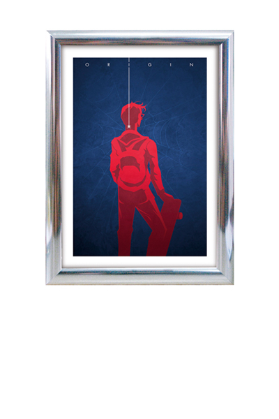 ALU SNAP-FRAME 25mm (G) A2 chrome