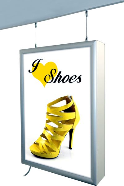 EXPO Lyskasse 50x70cm dobbelt