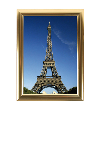 ALU SNAP FRAME 25mm (G) A2 golden anodized - blank