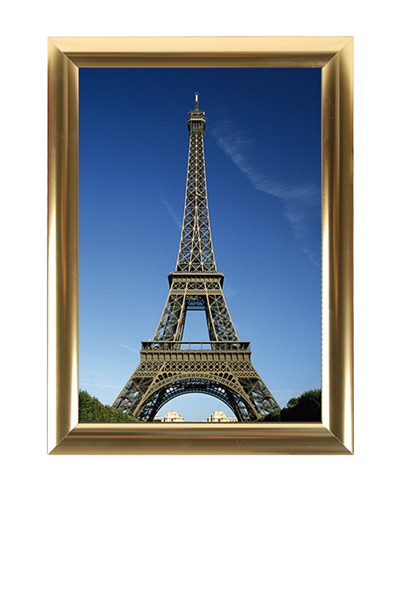 ALU SNAP FRAME 25mm (G) 50x70cm golden anodized - blank