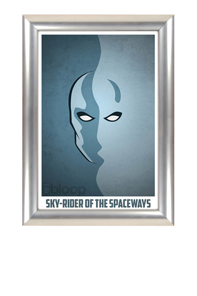 ALU SNAP FRAME 25mm (G) 50x70cm stainless steel