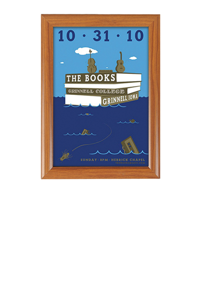 ALU SNAP FRAME 25mm (G) A3 wooden finish