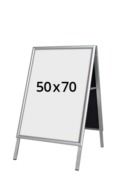 ALU-LINE Budget Gadeskilt 25mm 50x70cm (G) ALU