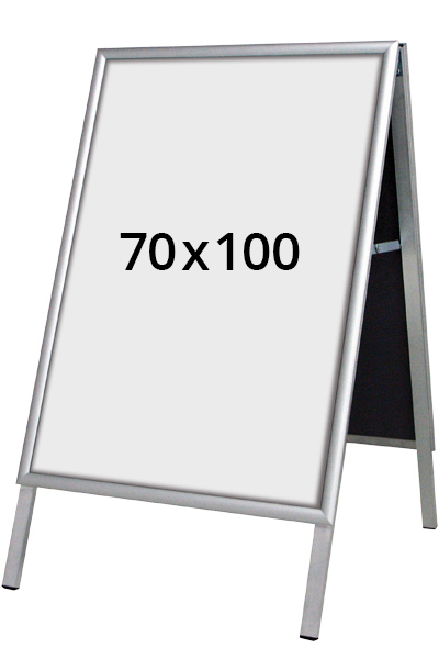 ALU-LINE Budget Gadeskilt 25mm 70x100cm (G) ALU