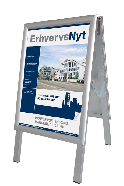 ALU-LINE gadeskilt 25mm